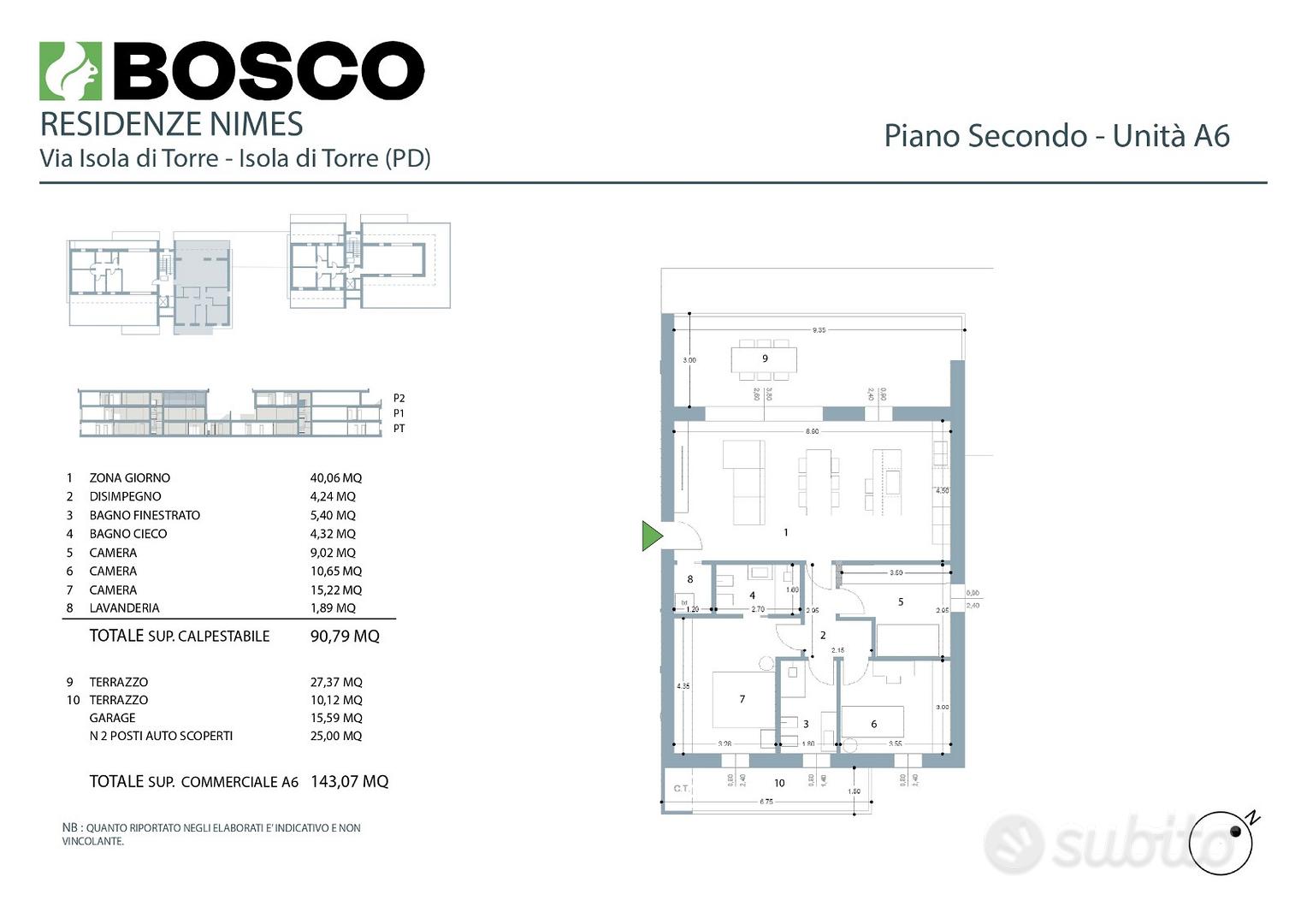Apartment in Padova, Isola di Torre, Pontevigodarzere - Vista 5