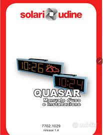 Orologio SOLARI Udine - QUASAR