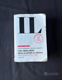 Dizionario di latino-italiano/ italiano-latino