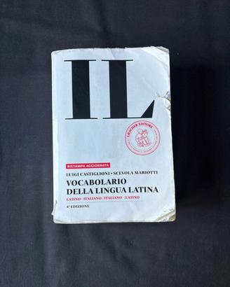 Dizionario di latino-italiano/ italiano-latino