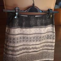 Gonna Penny Black,cotone 100%,estiva,tg.38