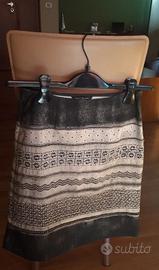 Gonna Penny Black,cotone 100%,estiva,tg.38