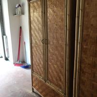 Armadio in bamboo / vimini 100% naturale
