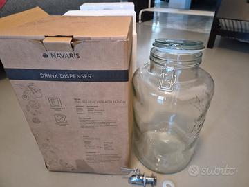Dispenser drink xl 8 litri con rubinetto