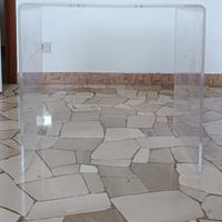 supporto per tv trasparente elegante 