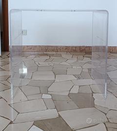 supporto per tv trasparente elegante 