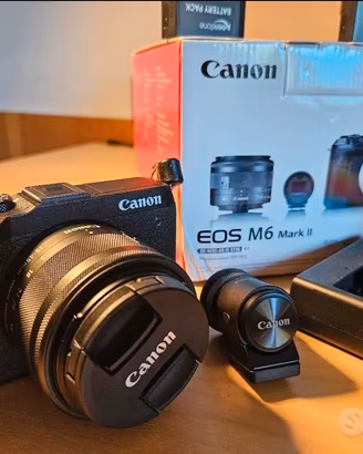 CANON EOS M6 MARK II – KIT COMPLETO