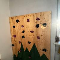 Parete arrampicata bambini