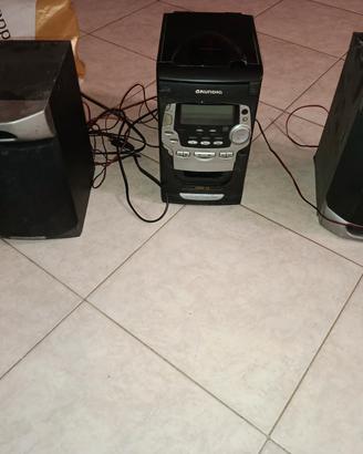 Stereo compatto GRUNDIG UMS 11 con casse originali