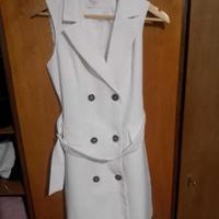 Abito blazer bianco, taglia M.