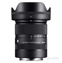 Sigma 18-50 f2.8 DC DN C L Mount - NUOVO