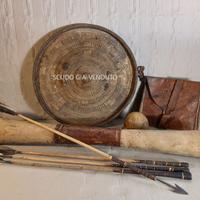 Africa nera: turcasso e frecce XIX° sec.