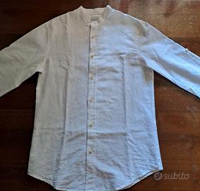Camicia bianca colletto coreana XS come nuova 