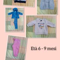 lotto abbigliamento neonata 