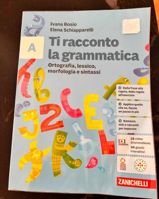 Libro prima media “Ti racconto la grammatica”
