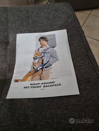 zaino per trasporto cane 