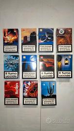 Lotto 11 pacchetti sigarette Marlboro vuoti