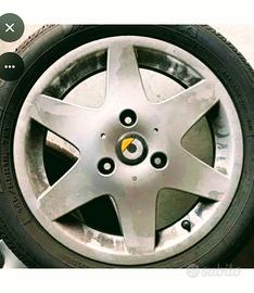 cerchi e gomme Smart 450