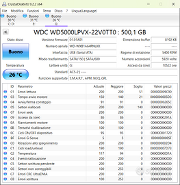 HD 2.5 per portatile da 500 giga