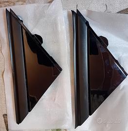 2 triangoli nero lucido fiat 500 e abarth