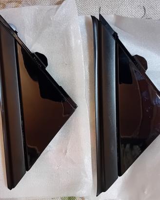 2 triangoli nero lucido fiat 500 e abarth