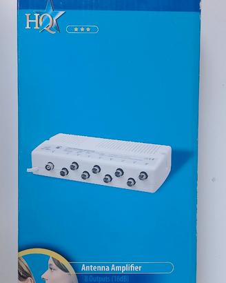Amplificatore splitter antenna TV 8 uscite