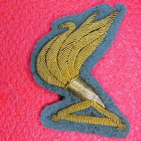 Fregio "Bombardieri " per ufficiale. WW1