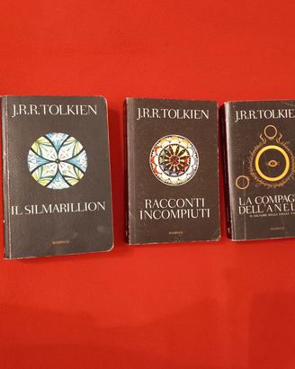  TOLKIEN  lotto IL SIGNORE DEGLI ANELLI BOMPIANI 