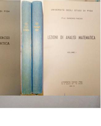 Lezioni, Complementi e Esercizi di Analisi matemat