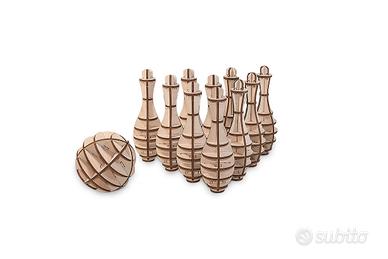 MINI BOWLING IN LEGNO