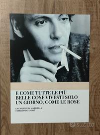 Poster "Fabrizio De Andrè" - Ritratto