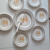 Set Torta 8 Pezzi "Fashion Chic" 