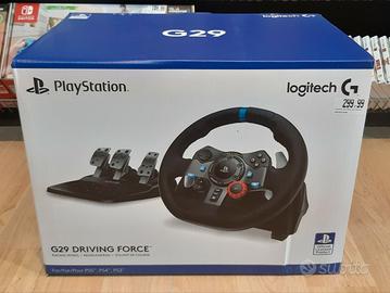 volante e pedaliera logitech g29
