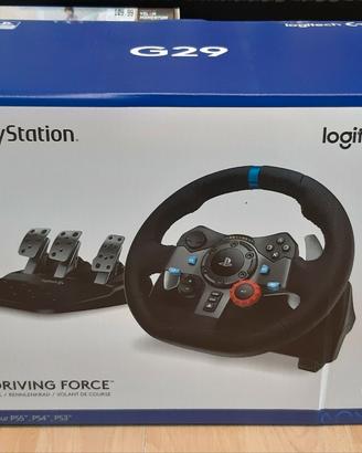 volante e pedaliera logitech g29