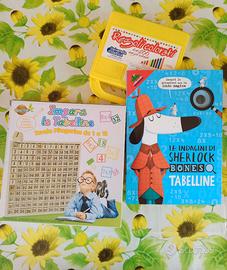 Regoli, gioco tabelline +libro tabelline