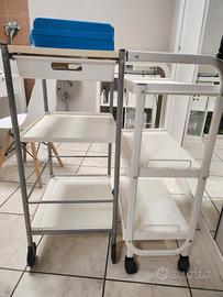 Carrelli e mobiletto