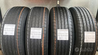 4 pneumatici bridgestone 225/60 r18 100h tu11834