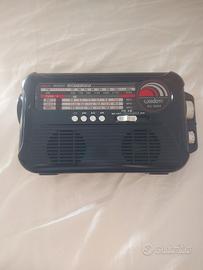 “Radio Wisdom XC-5004 multibanda solare USB LED
