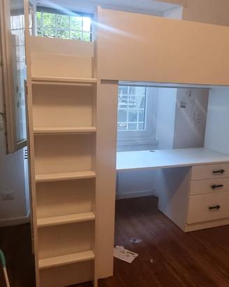 Letto a soppalco SMÅSTAD Ikea