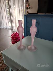  SetPorta candele vintage anni 80 