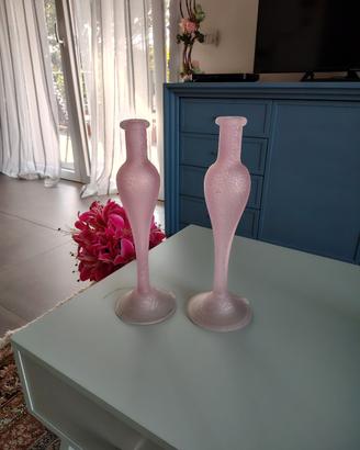  SetPorta candele vintage anni 80 