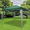 Gazebo Pieghevole in Metallo con Copertura
