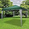 Gazebo Pieghevole in Metallo con Copertura