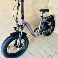 E-Bike pieghevole come nuova