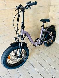 E-Bike pieghevole come nuova