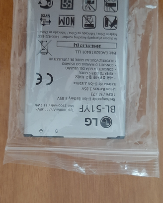 Batteria per Lg Li-ion BATTERY top 3000 mAh