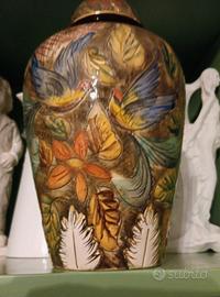 potiche  in ceramica belga