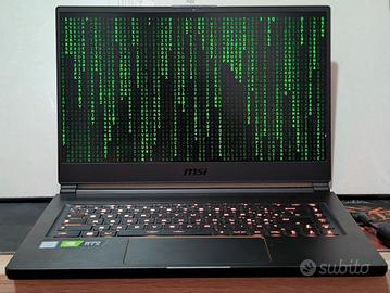 MSI GS65 Stealth i7 / RTX 2070 / 512GB - no batt