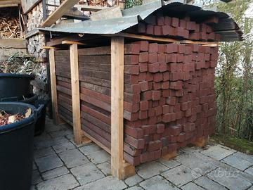 240 conventini 5.5x5.5 cm lunghezza 180 cm, 