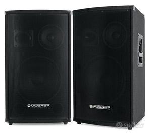 coppia di casse audio passive 600 watt nominali